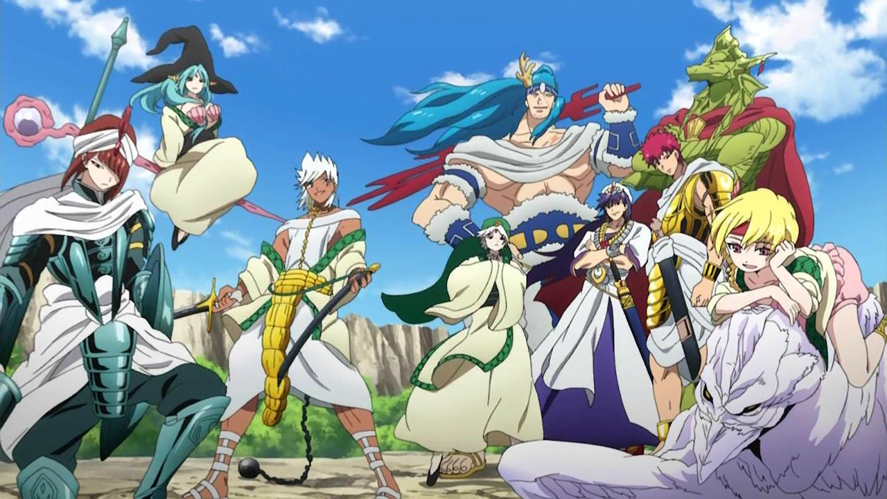 Sinbad and his Eight Generals.